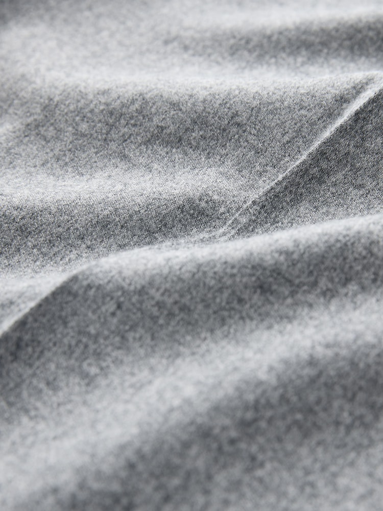 Grey Signature Regular Tapered 100% REDA Marino Wool Smart Trousers With Elasticated Back - Image 11 of 11