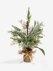 White Collection Luxe Frosty 1.5ft Pre Lit Christmas Tree - Image 7 of 7