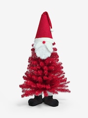Red Santa Novelty Pre Lit 3ft Christmas Tree - Image 1 of 4