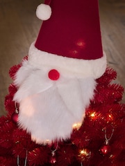 Red Santa Novelty Pre Lit 3ft Christmas Tree - Image 4 of 4