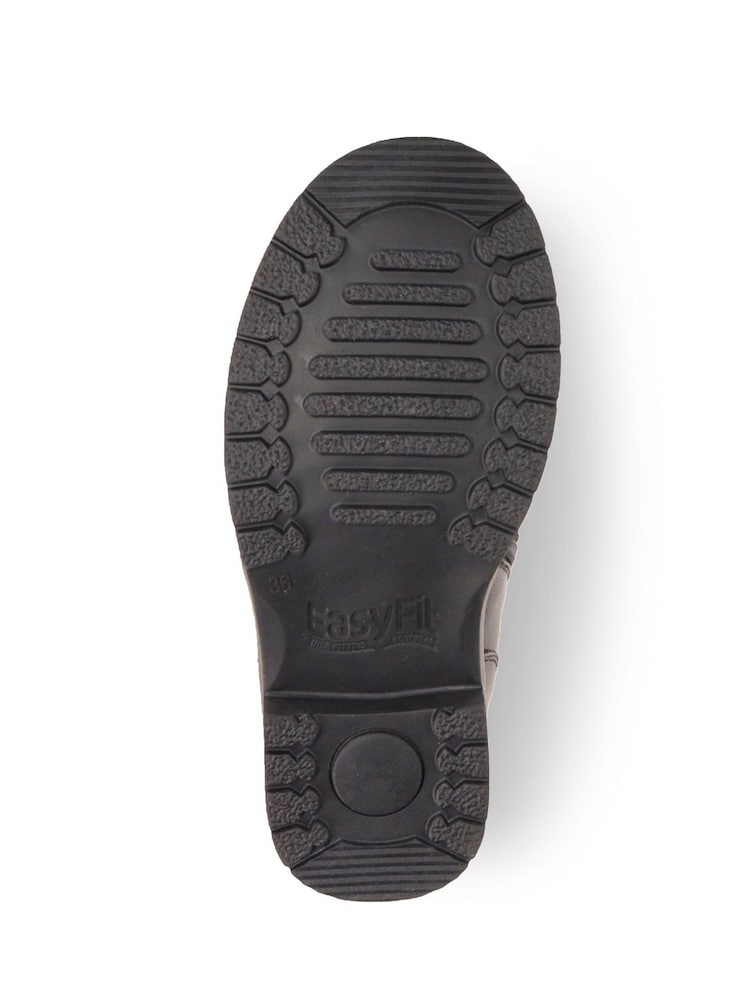 Pavers Black Extra-Wide Padded Cuff Ankle Boots - Image 5 of 5