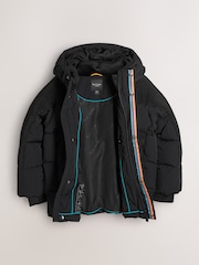 Paul Smith Junior Shower Resistant Black Padded Coat - Image 3 of 9