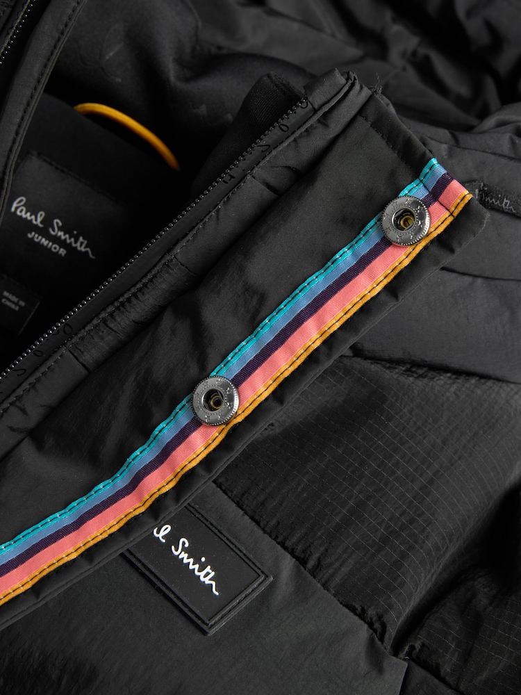Blouson Mi-saison Paul Smith Junior Pour Enfant 3 Ans - Bleu Avec Capuche - Occasion Très Bon état
