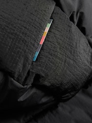 Paul Smith Junior Shower Resistant Black Padded Coat - Image 8 of 9