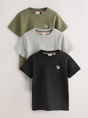 Paul Smith Junior Boys Signature T-Shirts 3 Pack - Image 1 of 9
