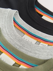 Paul Smith Junior Boys Signature T-Shirts 3 Pack - Image 8 of 9