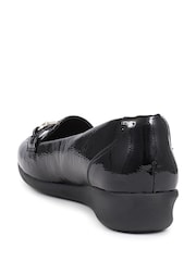 črna - Pavers Mokasini s peto - Slika 3 iz 5
