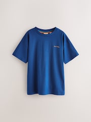 Paul Smith Junior Boys Cobalt Blue Signature T-Shirts Set 2 pack - Image 3 of 6