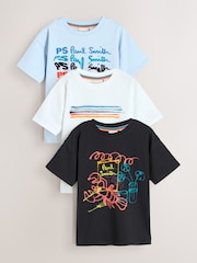 Paul Smith Junior Boys Signature T-Shirts 3 Pack - Image 1 of 8