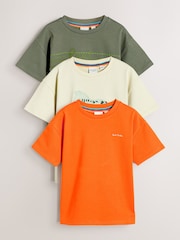 Paul Smith Junior Boys Signature T-Shirts 3 Pack - Image 1 of 8