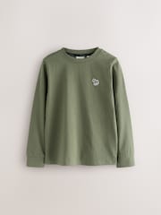 Paul Smith Junior Boys Signature Long Sleeve 100% Cotton T-Shirts 3 Pack - Image 4 of 9