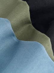 Paul Smith Junior Boys Signature Long Sleeve 100% Cotton T-Shirts 3 Pack - Image 6 of 9