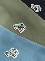 Paul Smith Junior Boys Signature Long Sleeve 100% Cotton T-Shirts 3 Pack - Image 7 of 9