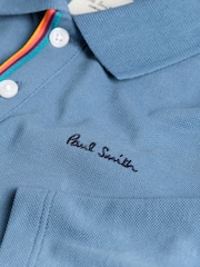 Paul Smith Junior Boys Long Sleeve Signature Polo Shirt - Image 3 of 5