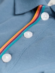 Paul Smith Junior Boys Long Sleeve Signature Polo Shirt - Image 5 of 5