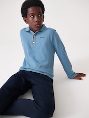 Paul Smith Junior dečki dolg rokav; z dolgimi rokavi Signature polo majice - Slika 9 iz 10