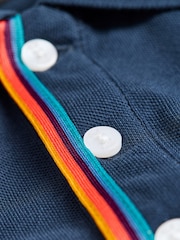 Paul Smith Junior Boys Long Sleeve Signature Polo Shirt - Image 3 of 5