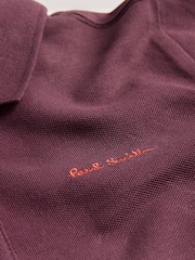 Paul Smith Junior Boys Long Sleeve Signature Polo Shirt - Image 3 of 5