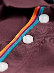 Paul Smith Junior Boys Long Sleeve Signature Polo Shirt - Image 4 of 5
