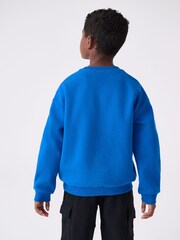 Paul Smith Junior Blue Script Sweatshirt - Slika 2 iz 7