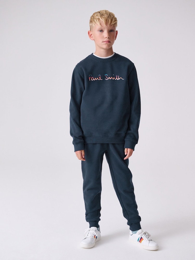 Paul Smith Junior Boys Sweatshirt And Joggers Set - Image 1 of 11 Paul Smith Junior Boys Sweatshirt And Joggers Set - Image 1 of 11