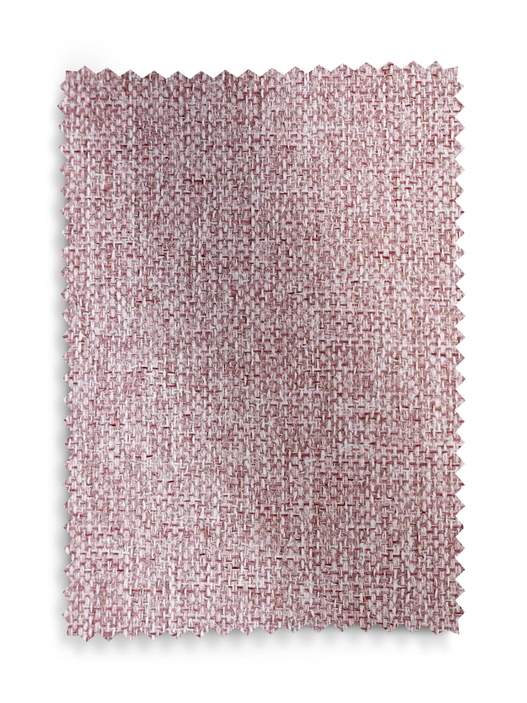 Pink Soft Marl Lined Eyelet Curtains - Image 5 of 5