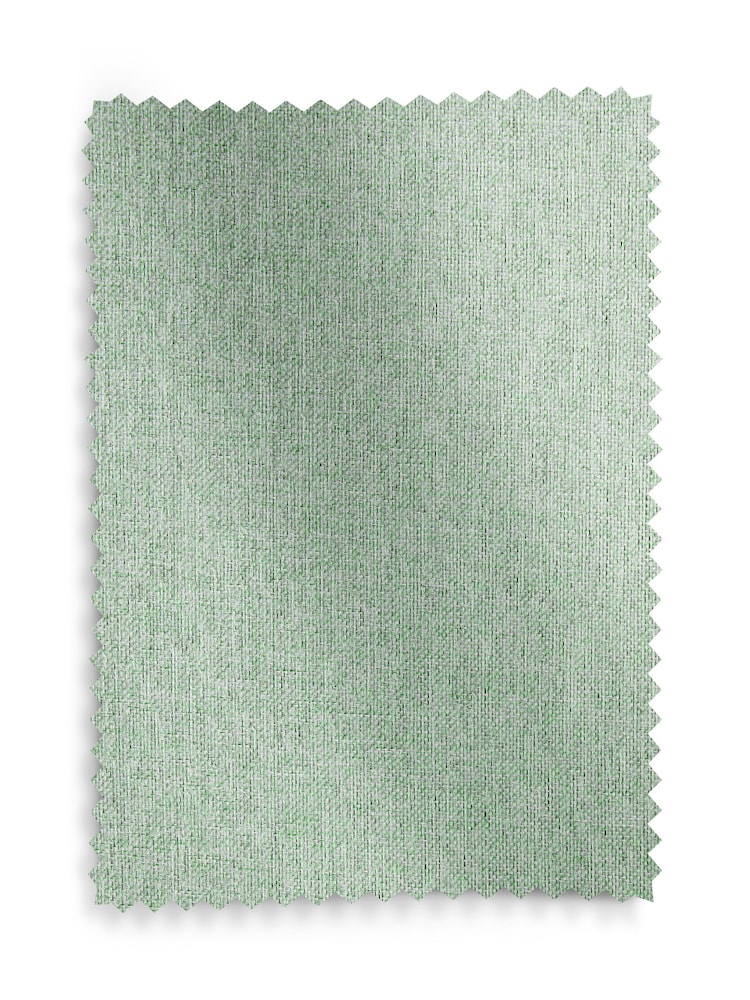Green Soft Marl Lined Eyelet Curtains - Image 5 of 5