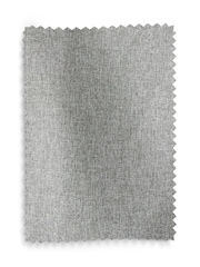 Grey Soft Marl Lined Eyelet Curtains - Image 5 of 5
