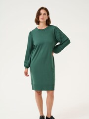 Kaffe Kalone Knit Round Neck Knee Length Dress - Image 1 of 2