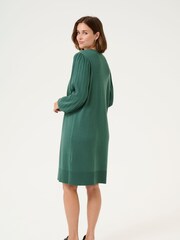 Kaffe Kalone Knit Round Neck Knee Length Dress - Image 2 of 2