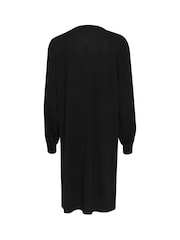 Kaffe Kalone Knit Round Neck Knee Length Dress - Image 5 of 5