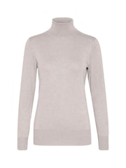 Kaffe Astrid Long Sleeve Regular Fit Roll Neck Jumper - Image 5 of 6
