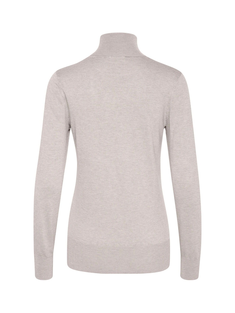 Kaffe Astrid Long Sleeve Regular Fit Roll Neck Jumper - Image 6 of 6