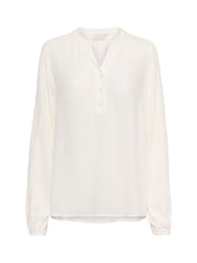 Kaffe White KAmathilde Notch Neck Long Sleeve Blouse - Image 5 of 5