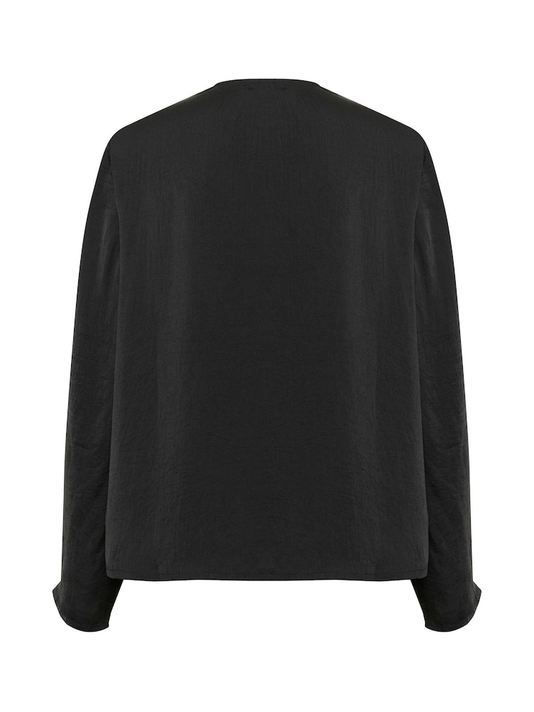 Kaffe KAariel Cowl Neck Long Sleeve Blouse - Image 4 of 4 Kaffe KAariel Cowl Neck Long Sleeve Blouse - Image 4 of 4