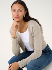 Kaffe Slim Fit Kaastrid Bolero Long Sleeves Cardigan - Image 2 of 5