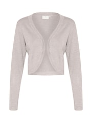 Kaffe Slim Fit Kaastrid Bolero Long Sleeves Cardigan - Image 4 of 5