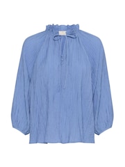 Kaffe KAlianna Notch Neck 3/4 Sleeve Blouse - Image 5 of 6
