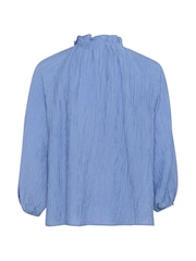 Kaffe KAlianna Notch Neck 3/4 Sleeve Blouse - Image 6 of 6