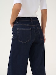 Kaffe KAsinem High Waisted Wide Leg Jeans - Image 4 of 6