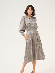 Kaffe KAamina 3/4 Sleeve Shirt Dress - Image 2 of 5