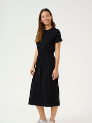 Kaffe KAcelina Short Sleeve Jersey 100% Cotton Dress - Image 1 of 5