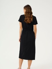 Kaffe KAcelina Short Sleeve Jersey 100% Cotton Dress - Image 3 of 5