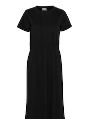 Kaffe KAcelina Short Sleeve Jersey 100% Cotton Dress - Image 4 of 5