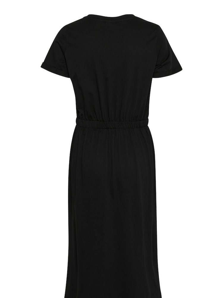 Kaffe KAcelina Short Sleeve Jersey 100% Cotton Dress - Image 5 of 5