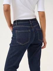 Kaffe Slim Fit Blue KAsinem Cropped Jeans - Image 4 of 6