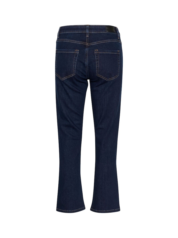 Kaffe Slim Fit Blue KAsinem Cropped Jeans - Image 6 of 6