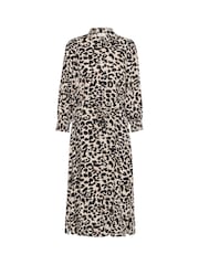 Kaffe KAemina Half Sleeves Midi Shirt Dress - Image 3 of 4
