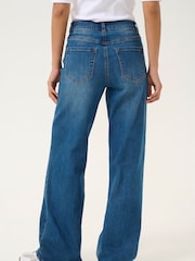 Kaffe Blue KAsinem High Waisted Wide Leg Jeans - Image 2 of 6