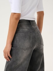 Kaffe KAsinem High Waisted Wide Leg Jeans - Image 3 of 6